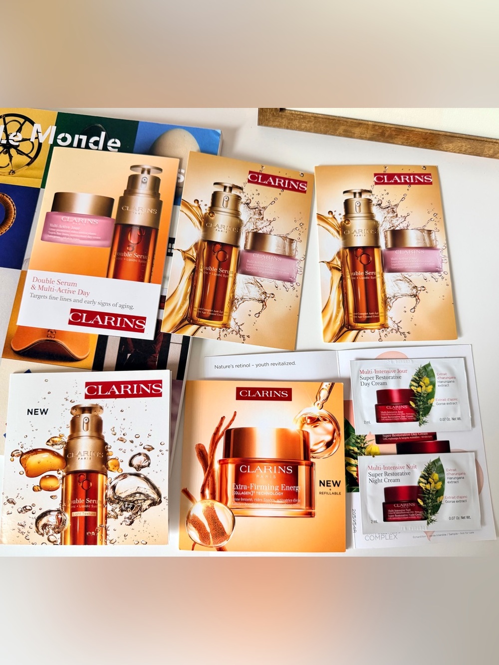Clarins Skincare Trial Size Bundle